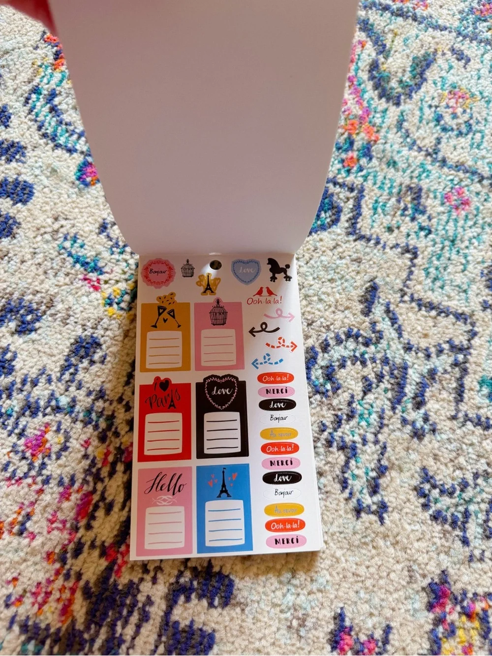 The Oui Oui Bundle – Stickers Highlighters Cat & Paris Theme